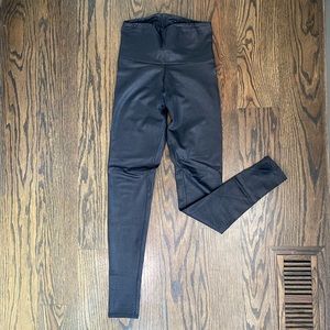 ONZIE Black “fishnet” leggings